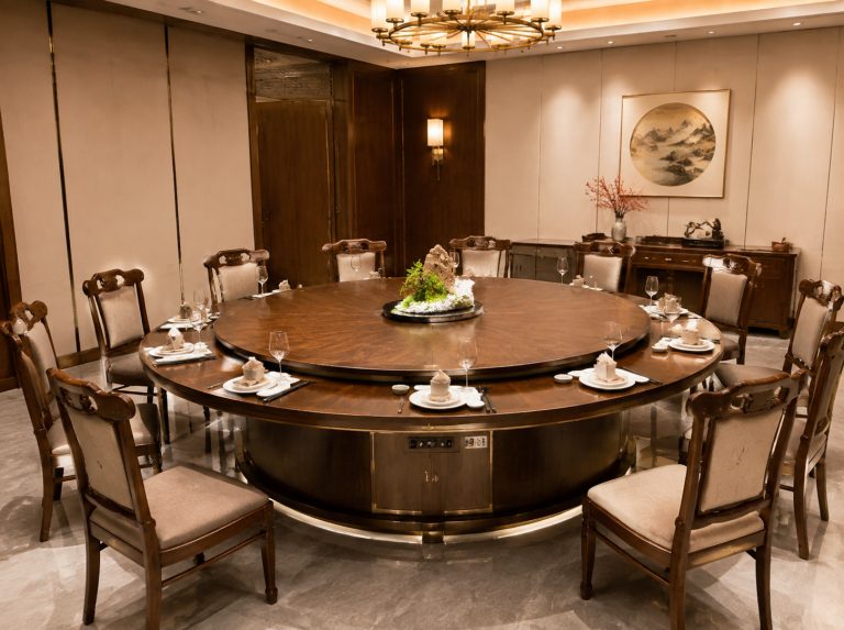 七星关区电动餐桌与宴会大圆桌